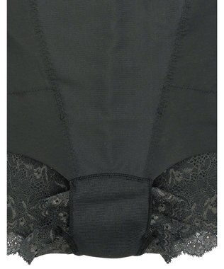 WACOAL オーバーパンツ ショート丈 ヒップアップで脚長シルエット ウエスト部分をすっきり見せる 一枚ばき可能 重ねばきにもおすすめ レディース GRC630 /ワコール ブラック