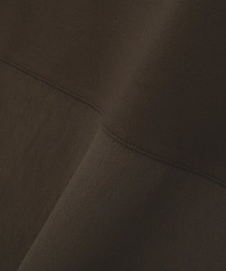 AMERICAN HOLIC Vネック裾異素材ポンチプルオーバー Brown