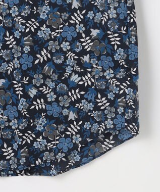 JOSEPH ABBOUD 【ジョセフ・アブード氏セレクト・英国LIBERTY社】リバティ シャツ ネイビー系6