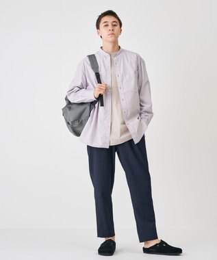 J.PRESS YORK STREET 【UNISEX】テーパードパンツ ネイビー系