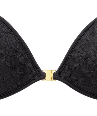 BRADELIS New York 【NuBra / ナチュラルタイプ】ヌーブラ・エアーライト フォーナ デザインヌーブラ ストラップレス バックレス ブラック