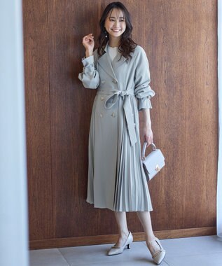 ANY SIS 【2WAY】メタルバックルワンショルダー バッグ グレージュ