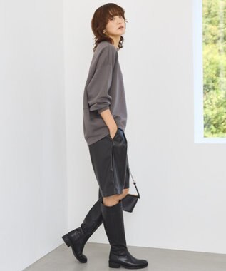 AMERICAN HOLIC コクーンポンチプルオーバー Mocha