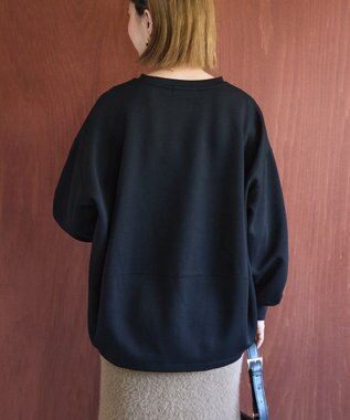 AMERICAN HOLIC コクーンポンチプルオーバー Black