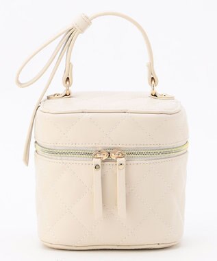 キルティングバニティバッグ