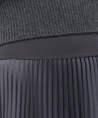 JOSEPH ニットウィーブプリッセ　スカート Smoke