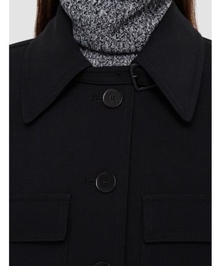 JOSEPH フルイドツイル　ショートジャケット Black