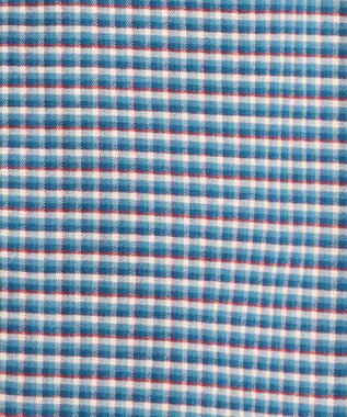 J.PRESS MEN ストレッチ コットンネルシャツ ブルー系3