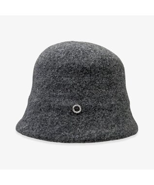 林八百吉商店 un chapeau ベルバスクハット グレー