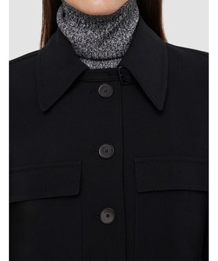 JOSEPH フルイドツイル　ショートジャケット Black