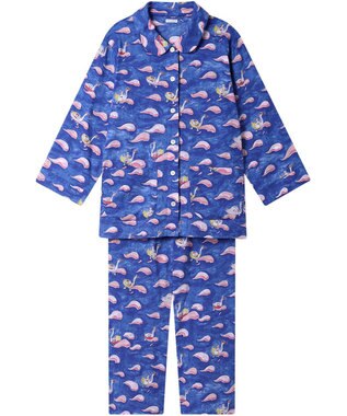tsumori chisato SLEEP ツモリチサト パジャマ 綿100%(本体) 楊柳素材 9分袖 長袖 9分丈 レディース UDT310 /ワコール