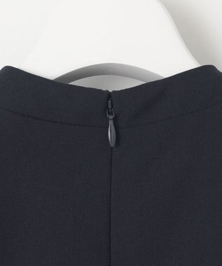 J.PRESS LADIES 【洗える】ノルディス2wayジョーゼット ワンピース ネイビー系