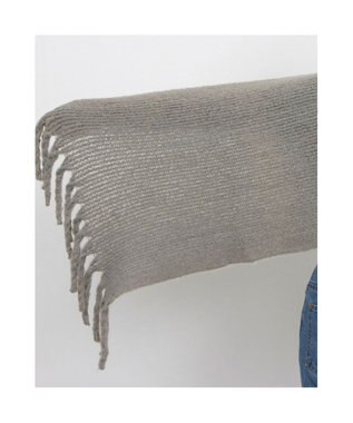 UNBILLION カシュネ cache nez / リサイクルポリラッセルニットストール カーキ