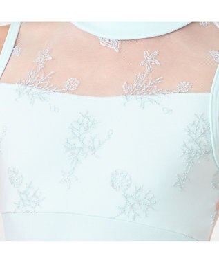 Chacott ハイネックレオタード ベビーブルー