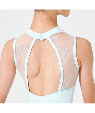 Chacott ハイネックレオタード ベビーブルー