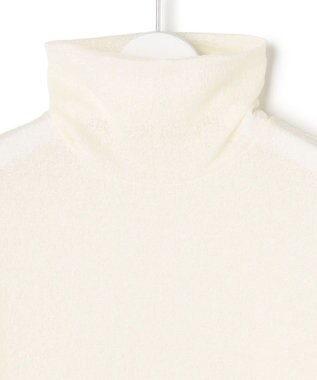 ICB 【先行予約・WEB限定】 コットンレーシージャガード ハイネックカットソー オフホワイト