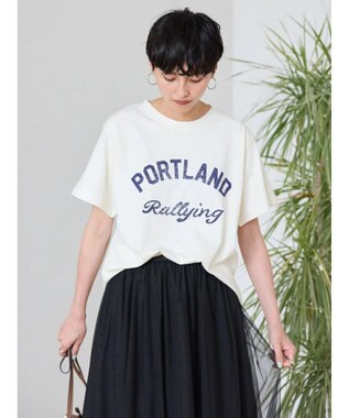 AMERICAN HOLIC ＰＯＲＴＬＡＮＤロゴカットプルオーバー