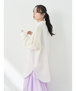 earth music&ecology ウ゛ィンテージボタンシャツ Off White