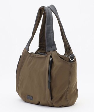 Y'SACCS ふんわりラウンド2WAYトート Mサイズ カーキ