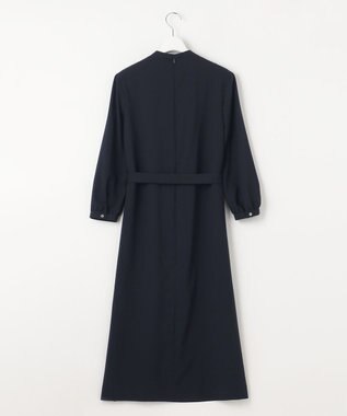 J.PRESS LADIES 【洗える】ノルディス2wayジョーゼット ワンピース ネイビー系