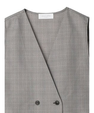 Green Parks アソート柄薄手ベスト Glen Check