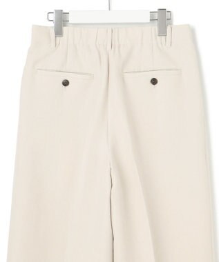 23区 【Oggi4月号掲載/洗える】ハイカウントライトクロス クロップド パンツ ベージュ系