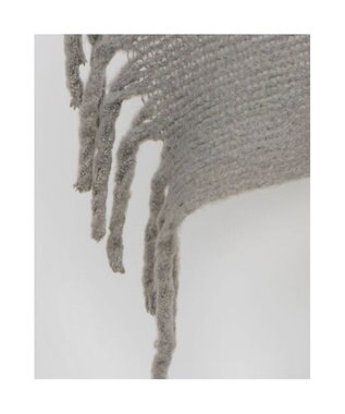 UNBILLION カシュネ cache nez / リサイクルポリラッセルニットストール カーキ