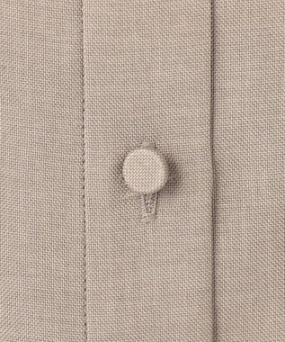 ICB 【WEB＆一部店舗限定】SerikaWorsted シャツブラウス ベージュカーキ