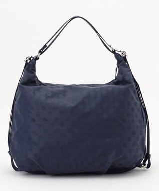 Y'SACCS 【Y’SACCS vous et】ドットジャカード2WAYリュック ネイビー