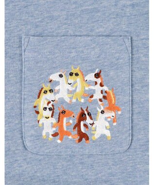 une nana cool 2026年お年賀「まるっとうまくいく」 【綿混】メンズパジャマ グレイッシュブルー