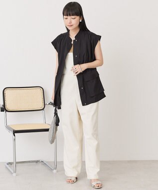 AMERICAN HOLIC Ｗポケットベスト Black
