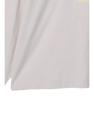 Green Parks オーバーサイズロゴチュニック Light Gray