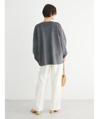 Green Parks ・ＳＵＧＡＲ　ＳＰＯＯＮスウェードポンチプルオーバー Charcoal Gray