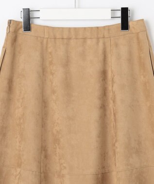 J.PRESS LADIES 【洗える】ソフィーヌスエード スカート キャメル系