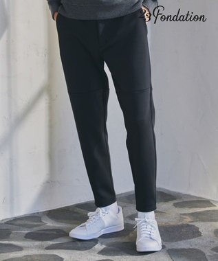 23区GOLF 【2Fondation/MEN】ボンディング ジャージーパンツ ブラック系