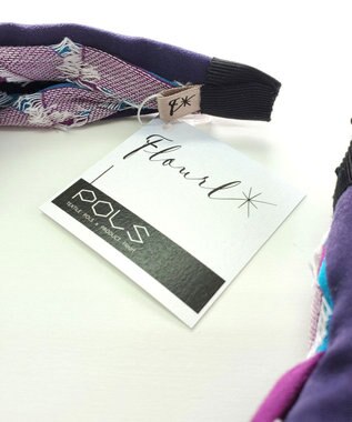 POLS ジャガード織  HAKO カチューシャ パープル