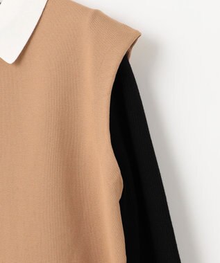 組曲 【WEB限定・2SET】ジャンスカツインセット ブラック×キャメル系