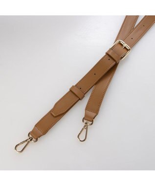 UNBILLION カカトゥ kakatoo / ヒネリ金具横長2wayショルダー ブラウン