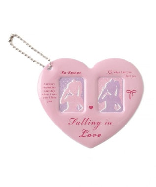 WEGO 【推し活＆痛バ】ハートIDフォトケースキーホルダー