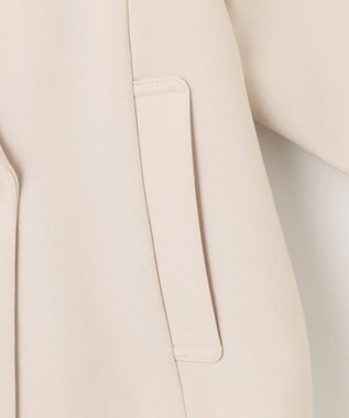 ANY SIS S 【低身長企画】ショートトレンチ コート アイボリー