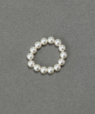 Phoebe 【伸びるリング】バブルフィットリング　パール4mm