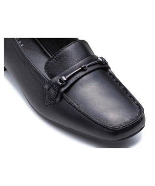 REGAL FOOT COMMUNITY 【リーガルレディース】F60N ビット付きモカシンシューズ フラットシューズ ブラック