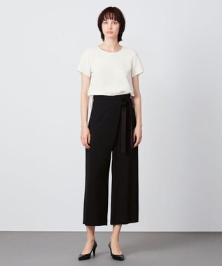 BEIGE， 【L-size】SHELBY / ハーフスリーブブラウス White