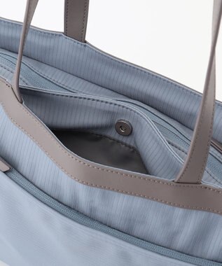 Y'SACCS コーデュロイライクナイロントート ブルー