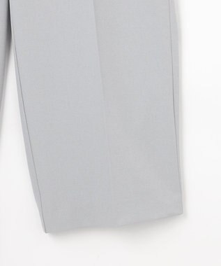 ANY SIS L スマートビューティストレッチベルト ワイドパンツ グレー