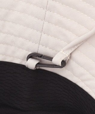 ANY 【手洗い可/UVケア】前後2WAYブリムハット ライトグレー