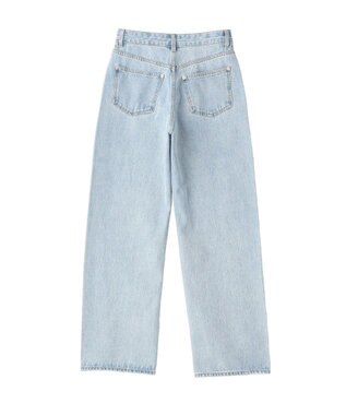 YECCA VECCA ORGABITS切替ストレートデニム Light Indigo