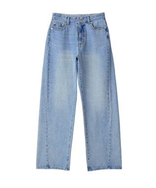 YECCA VECCA ORGABITS切替ストレートデニム Indigo