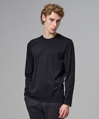 JOSEPH HOMME 新色追加【高機能素材】ハイゲージベアスムース　クルーネック長袖Ｔシャツ