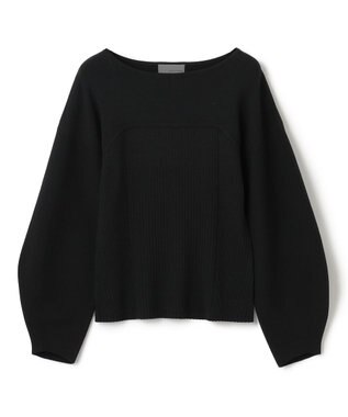 uncrave 【手洗い可】スムース ニット ビスチェ プルオーバー（uncrave STANDARD） ブラック